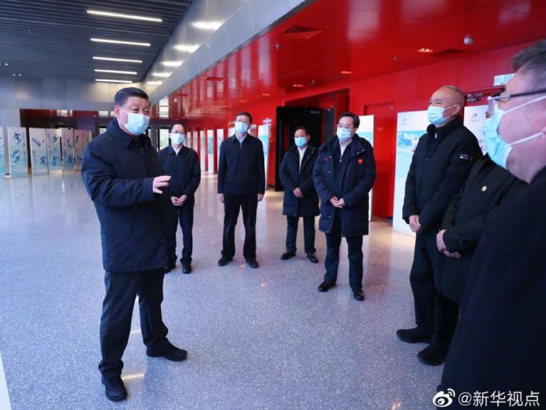 習(xí)近平考察北京冬奧會、冬殘奧會籌辦工作